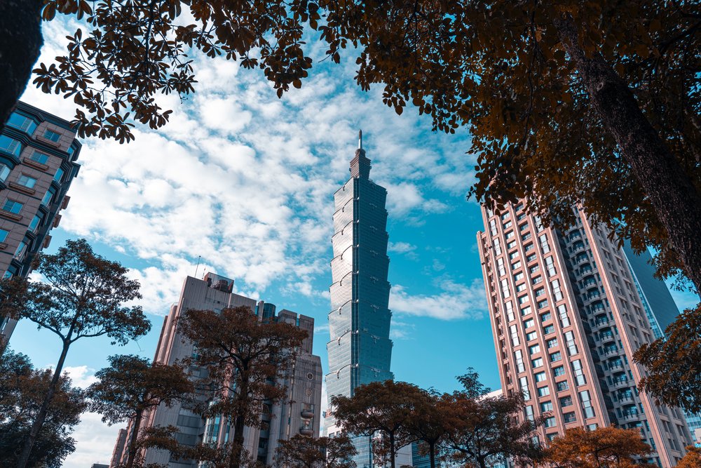 Tall building in Taiwan