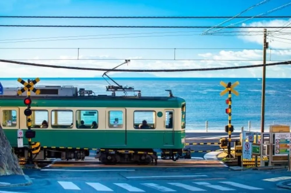 鎌倉《灌籃高手》平交道