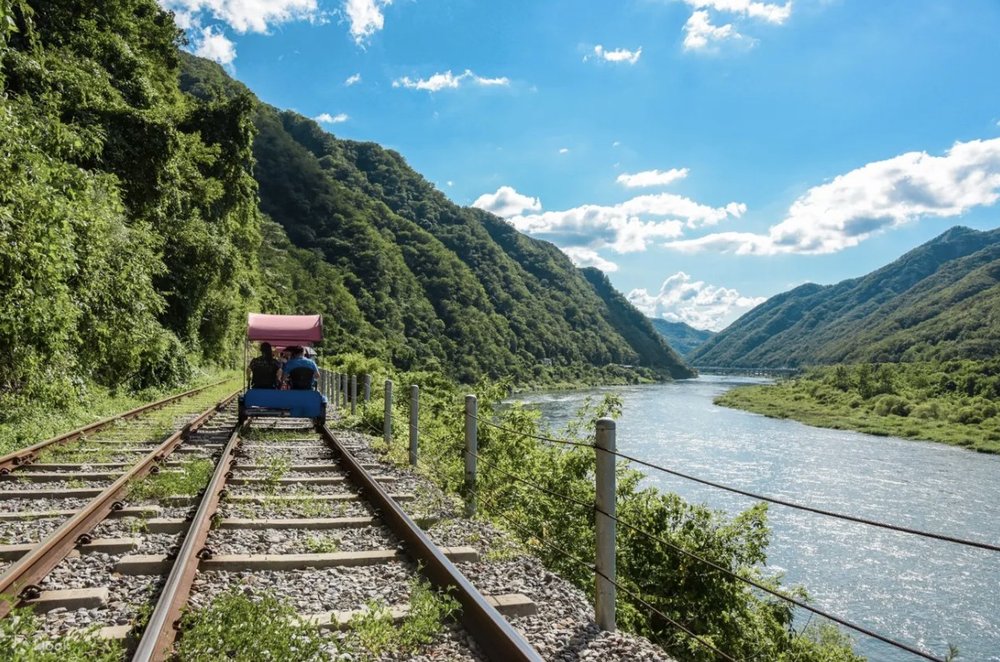 南怡島自由行, 南怡島一日遊, 南怡島景點, 南怡島交通, 江村鐵道自行車