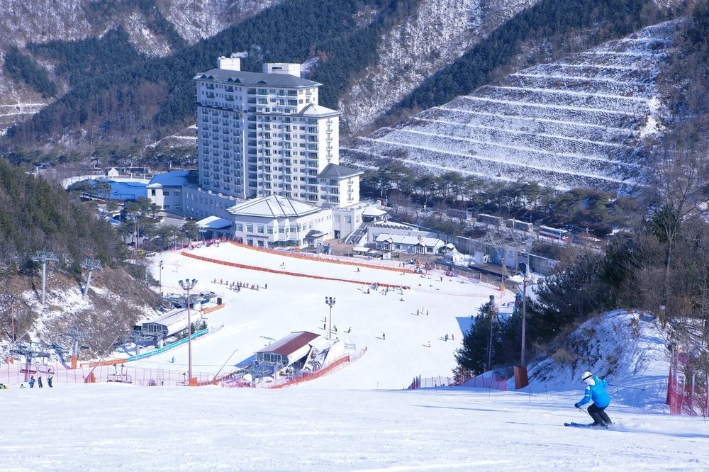韓國滑雪推薦：伊利希安江村度假村滑雪場
