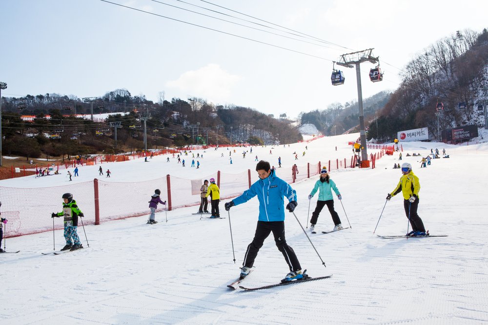 Ski resort in South Korea best winter destination