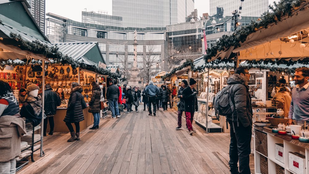 Christmas market in New York City best thing to do in the winter