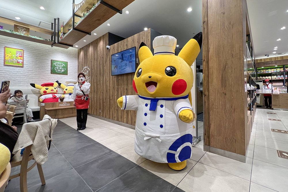 Osaka Pokemon Cafe Pikachu