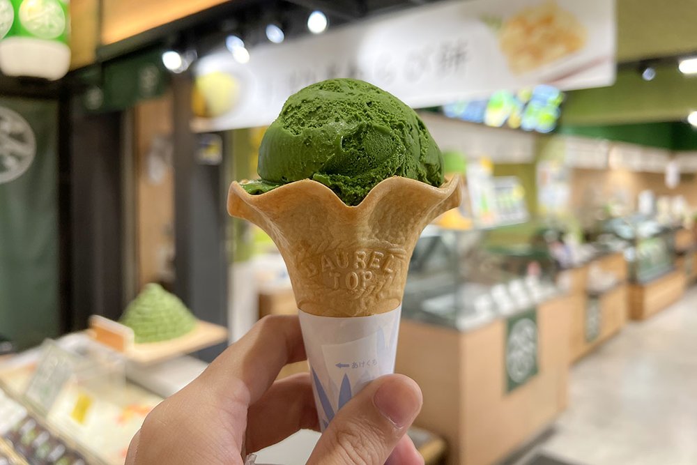Kyoto Nishiki Market Matcha Ice Cream