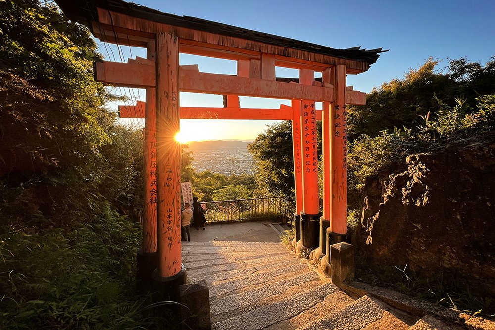 Kyoto Fushimi Inari Sunset