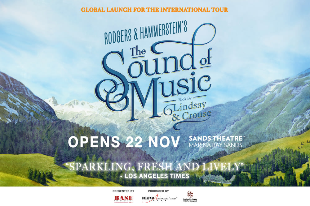 The Sound of Music invitation banner