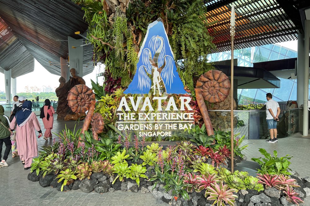 gardens by the bay avatar: the experience event singapore 2022