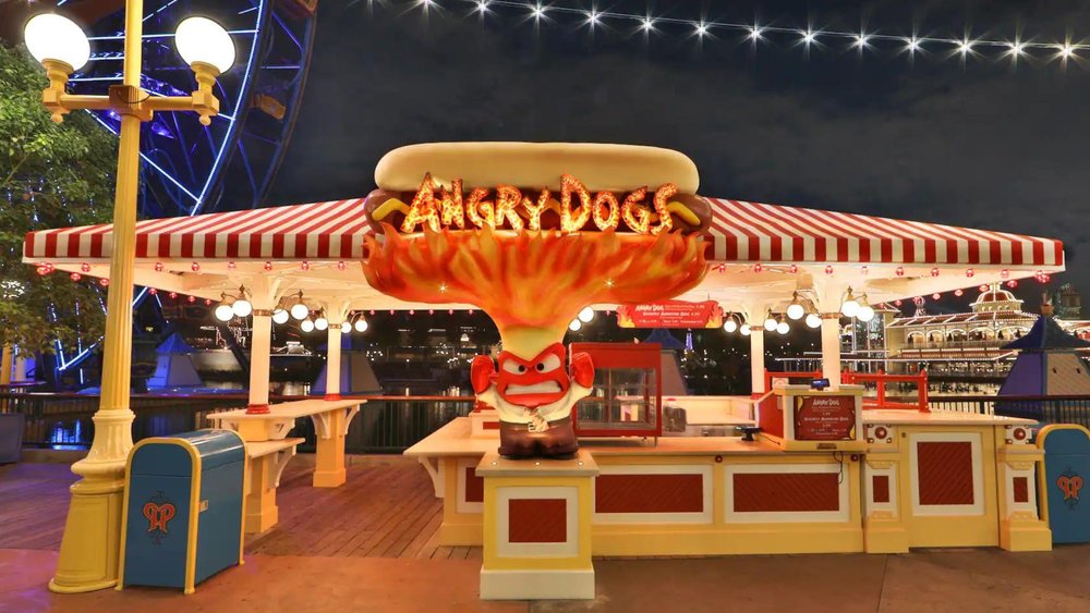 Love spicy food? Better try Angry Dogs! Credits to Disneyland official website: disneyland.disney.go.com