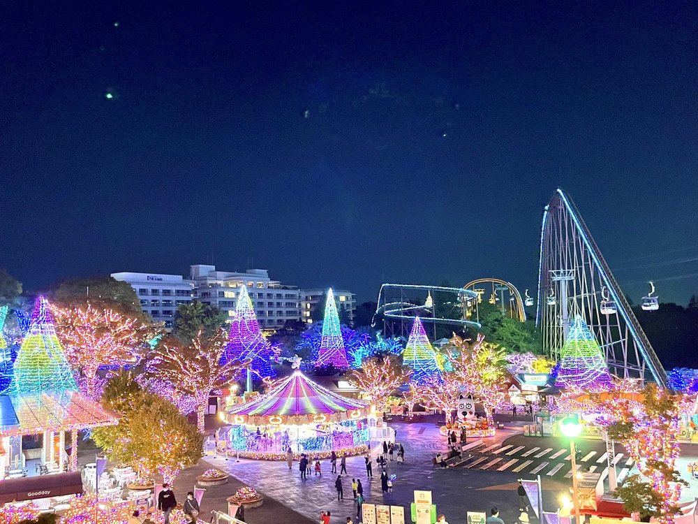 東京聖誕燈飾｜讀賣樂園聖誕燈飾