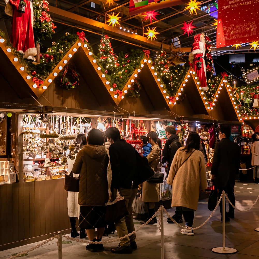  東京聖誕燈飾 六本木聖誕市集 六本木市集