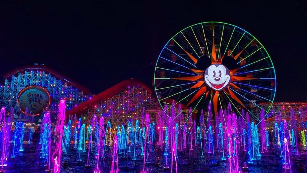 Be amazed by the wonderful spectacle of World of Color. Credits to @melissamichelle_travels