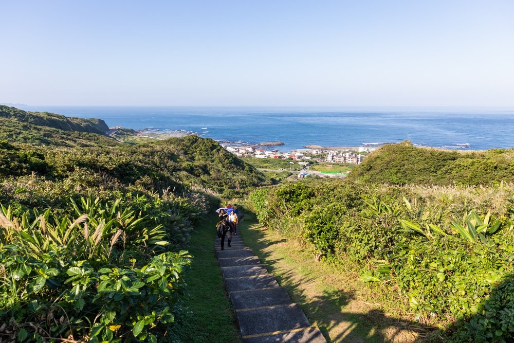 Greenery and the sea in Taiwan