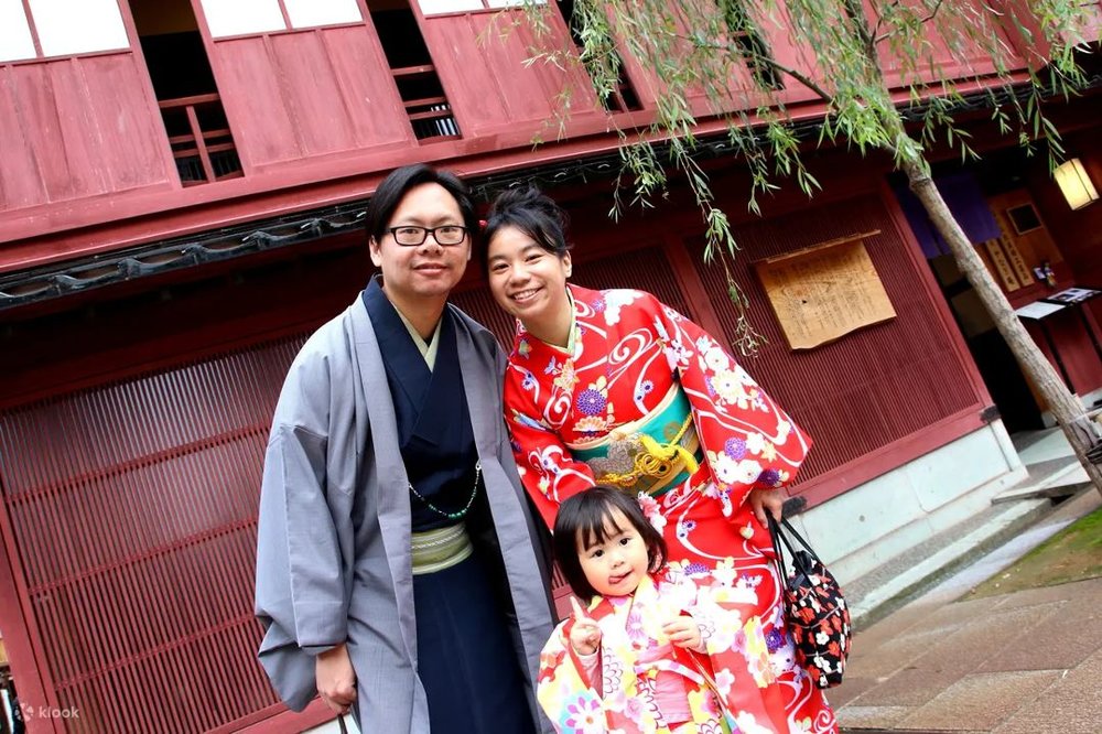着物レンタル（金沢） 着物を着て撮影