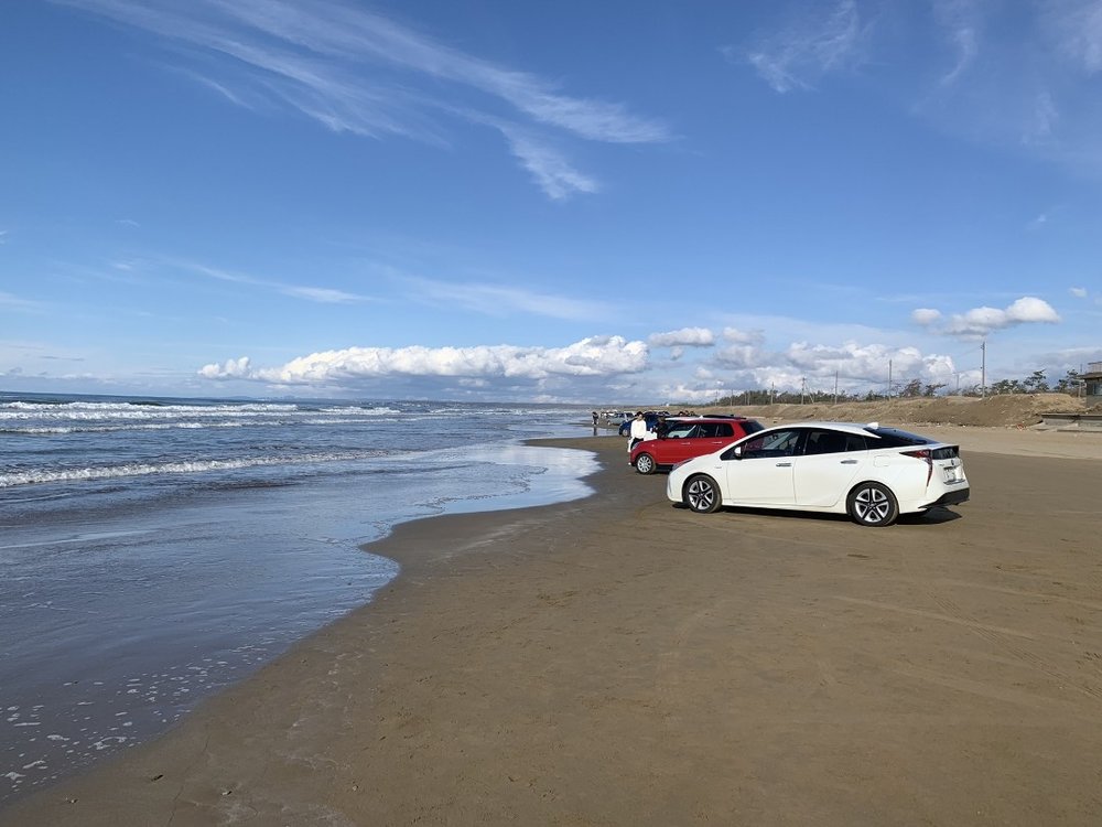 レンタカー（金沢） 千里浜なぎさドライブウェイ