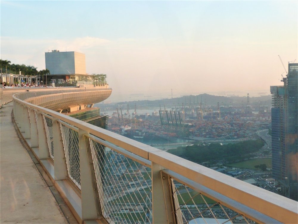 マリーナベイサンズ スカイパーク展望デッキ