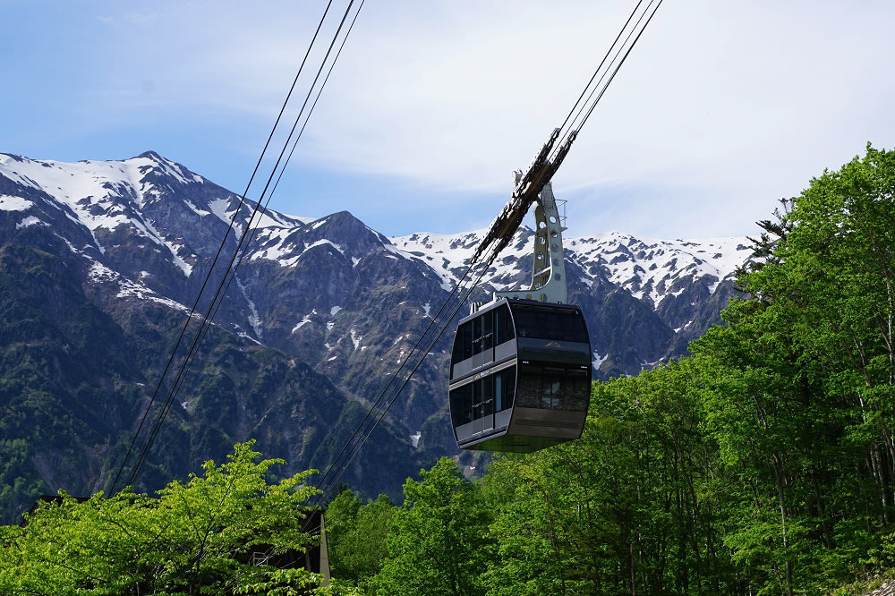 Shinhotaka Ropeway Cable Car