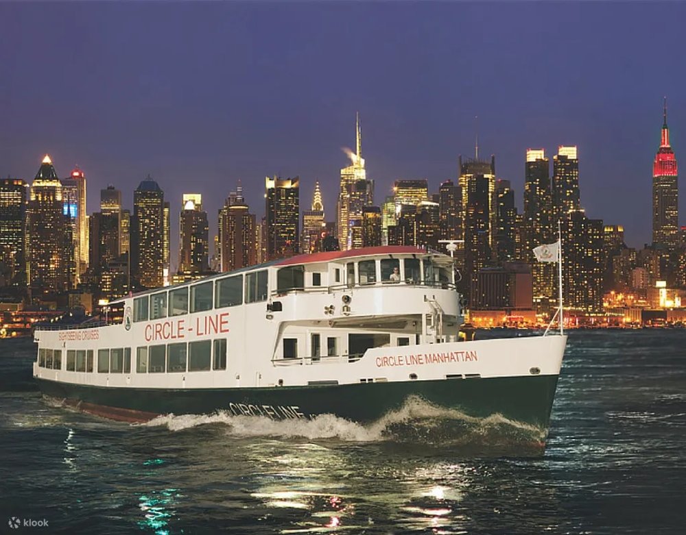 紐約港燈光巡遊船