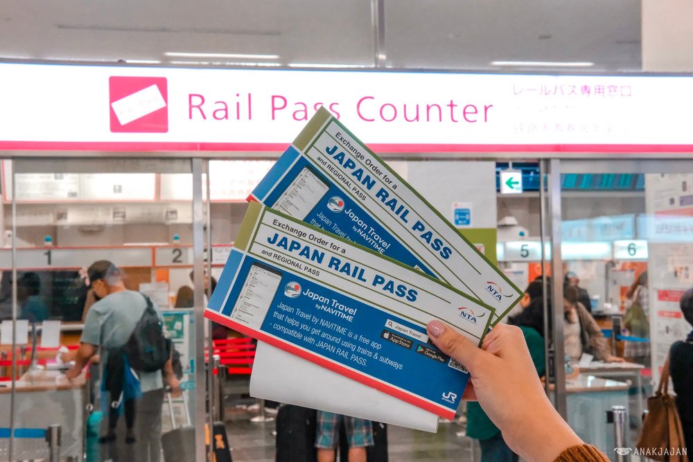 Exchange Order JR Pass AnakJajan