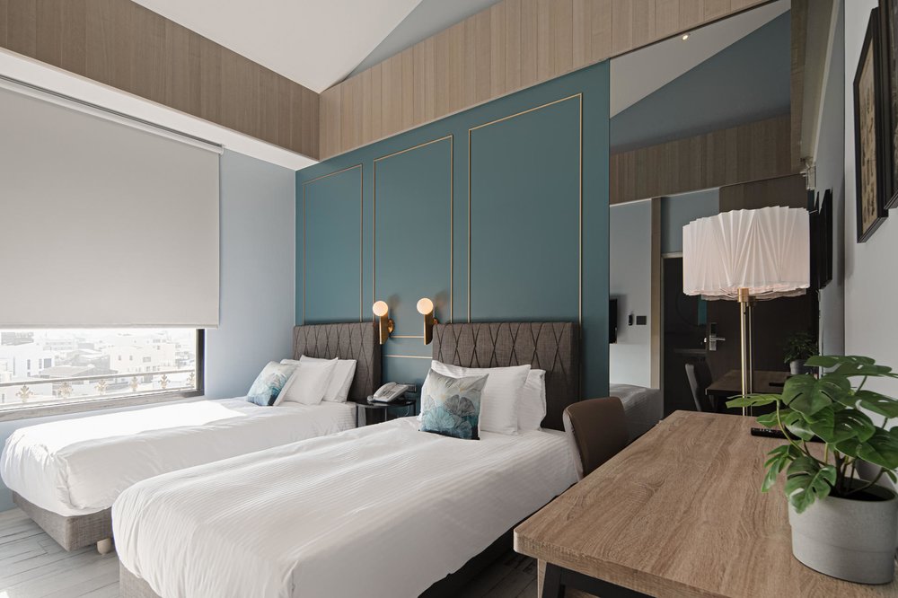 Mori Hotel森行旅雅緻雙床房