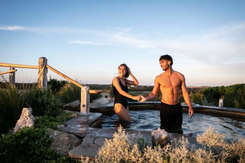 Get in some much-needed R&R with your loved one at the Mornington Peninsula Hot Springs