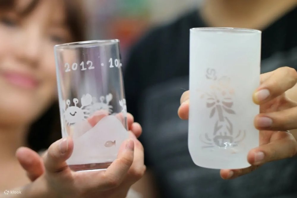 サンドブラスト体験