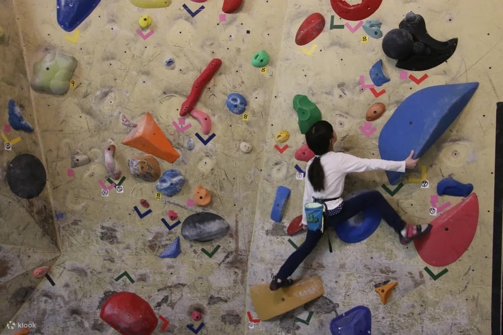 Soleilナカガイクライミングジム ボルダリング体験