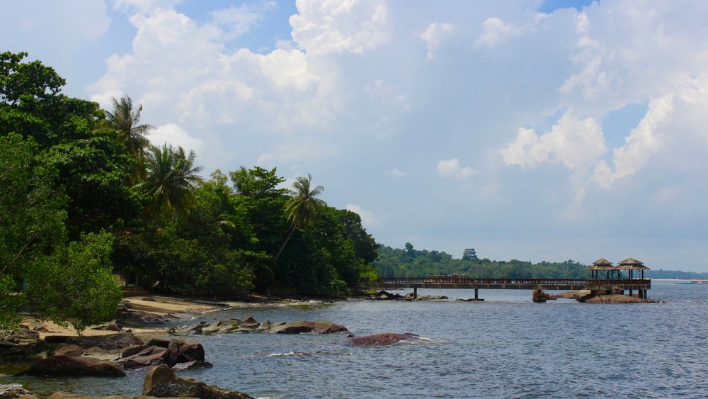 a scenic photo of Pulau Ubin