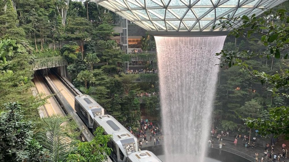 Singapore Changi Airport is a sightseeing adventure all on its own. Credits to @alecordp on Instagram