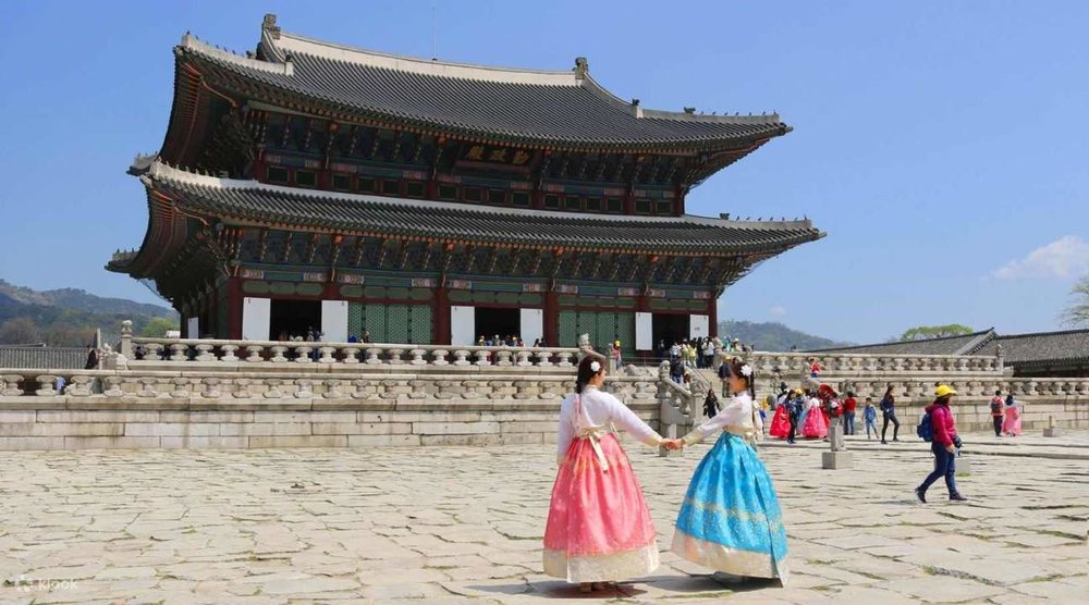 พระราชวังเคียงบกกุง (Gyeongbokgung Palace) ที่เที่ยวโซล เกาหลีใต้