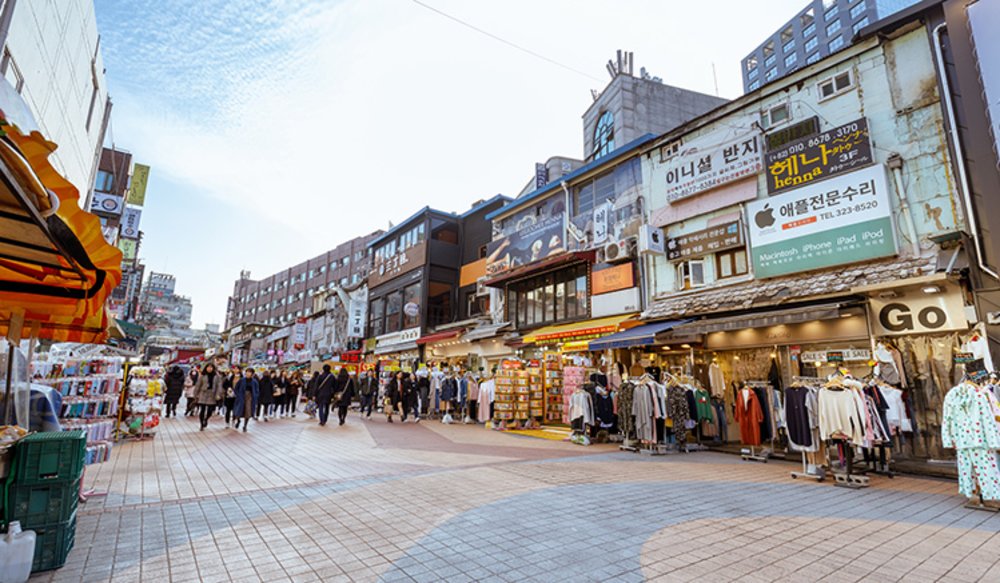 ย่านฮงแด (Hongdae) แหล่งช้อปปิ้งยอดฮิตของเกาหลีใต้