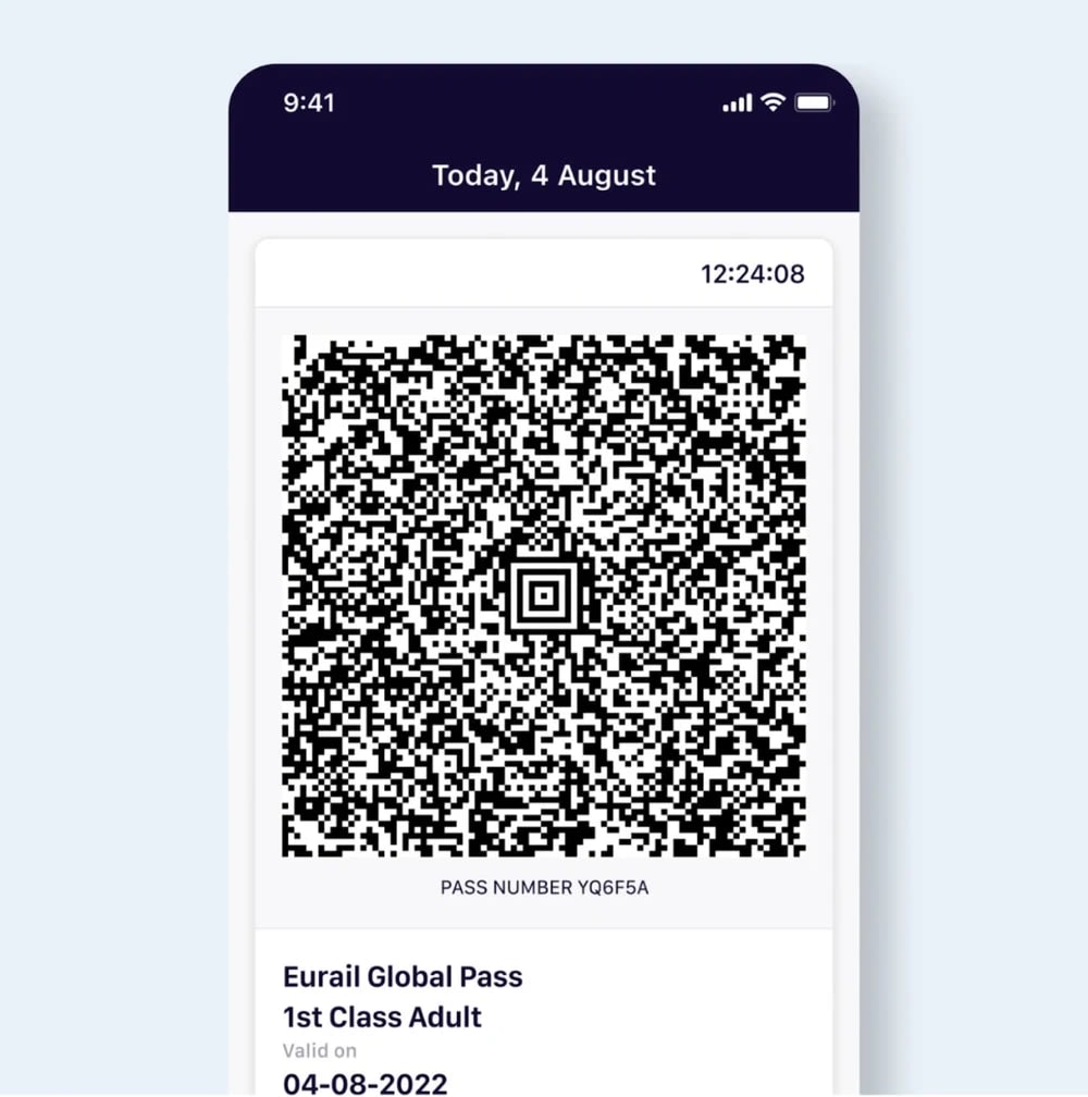 欧铁全境火车通行证