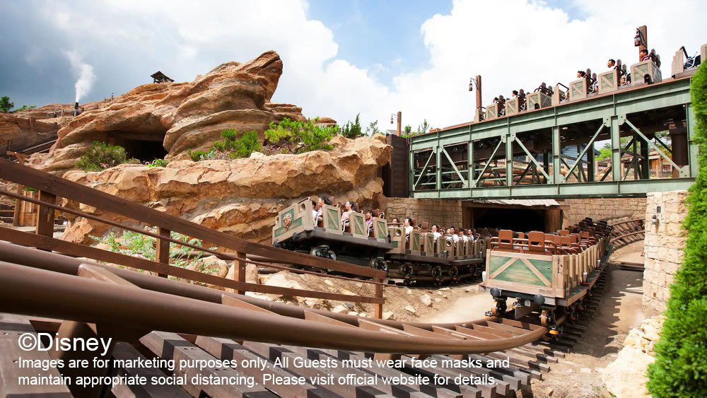 Brown rocks and rides