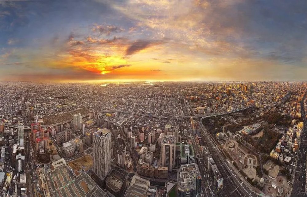 วิวที่สวยงามของเมืองโอซาก้าแบบ 360 องศา บนความสูงกว่า 300 เมตร