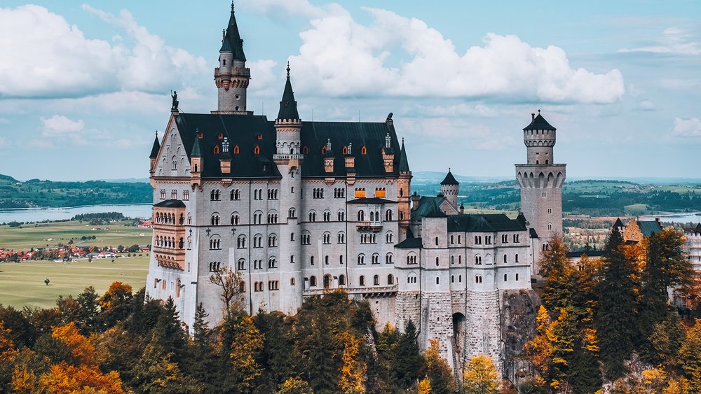 Journey to Neuschwanstein Castle, which inspired Disney’s Sleeping Beauty. Image credits: David Sjunnesson on Unsplash