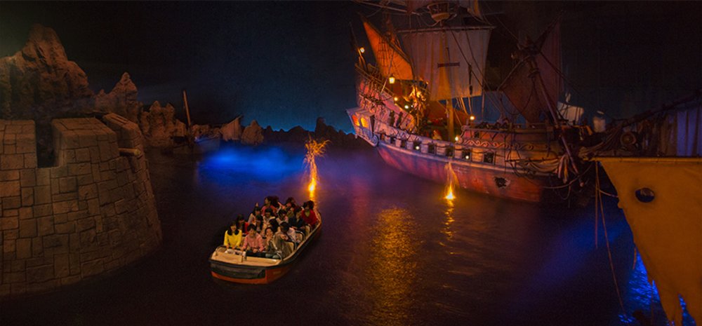 Pirates of the Caribbean Tokyo Disneyland|รูปภาพจาก www.tokyodisneyresort.jp