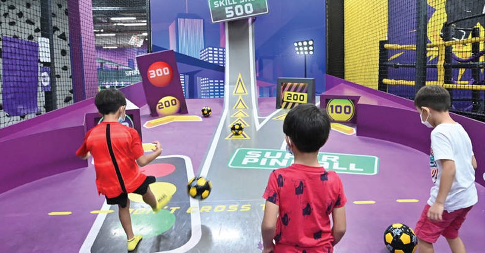 Khu Vui Chơi Super Park Singapore