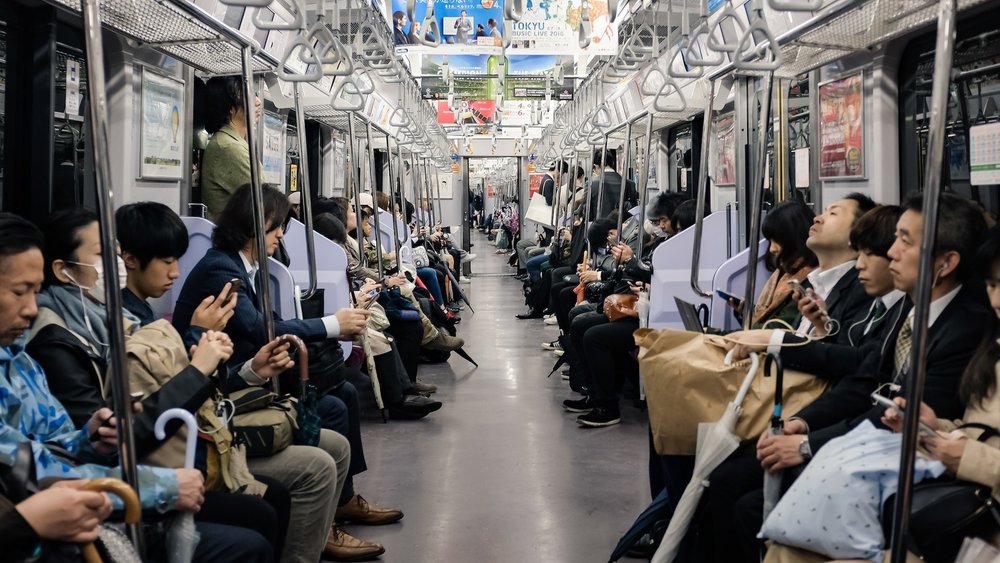 Use different apps to guide you around Tokyo’s trains. Photo credits to @alexeckermann on Unsplash
