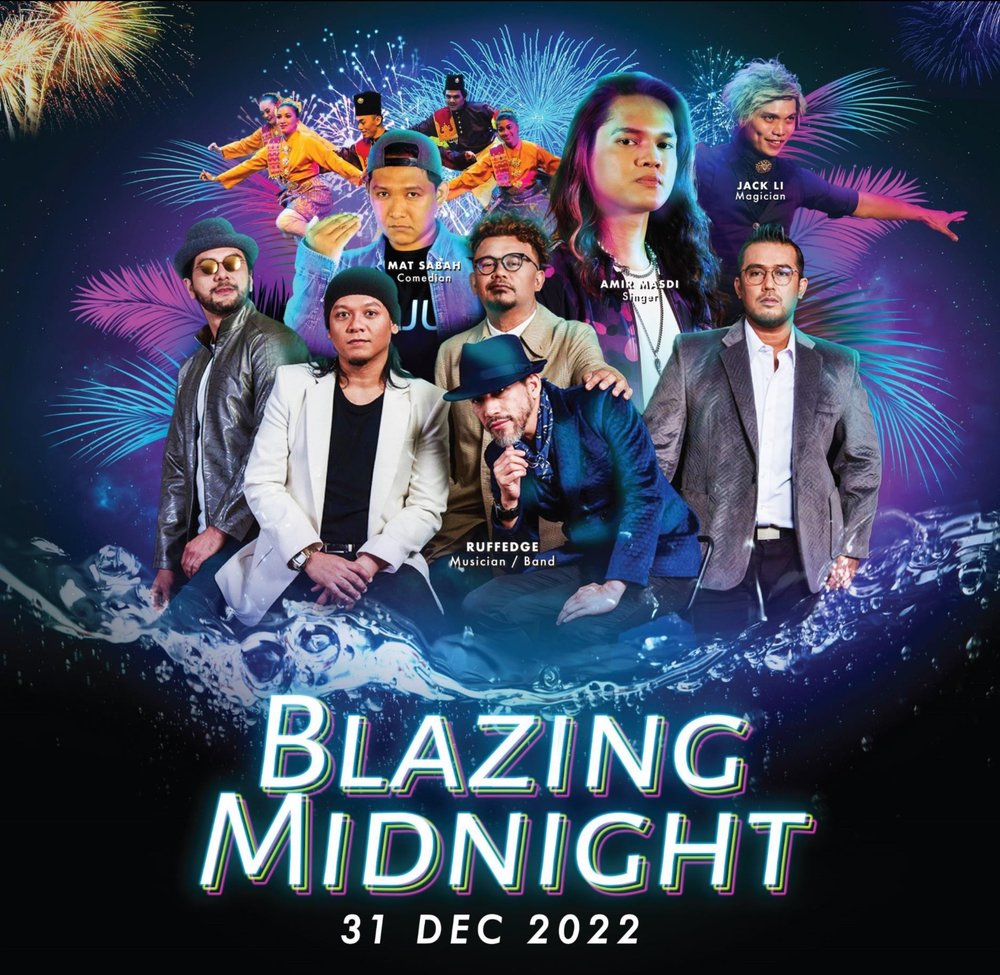 Blazing Midnight Party New Year Countdown Party to 2023 in KL