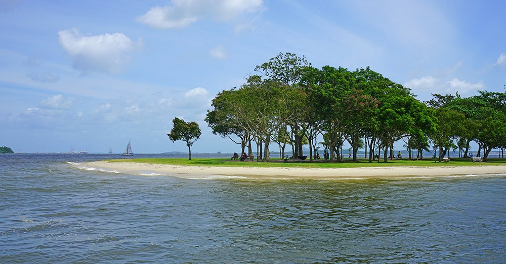 Bãi Biển Changi Singapore