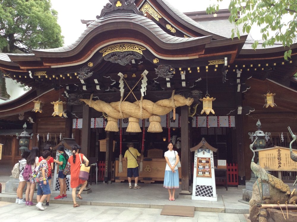 福岡景點：櫛田神社