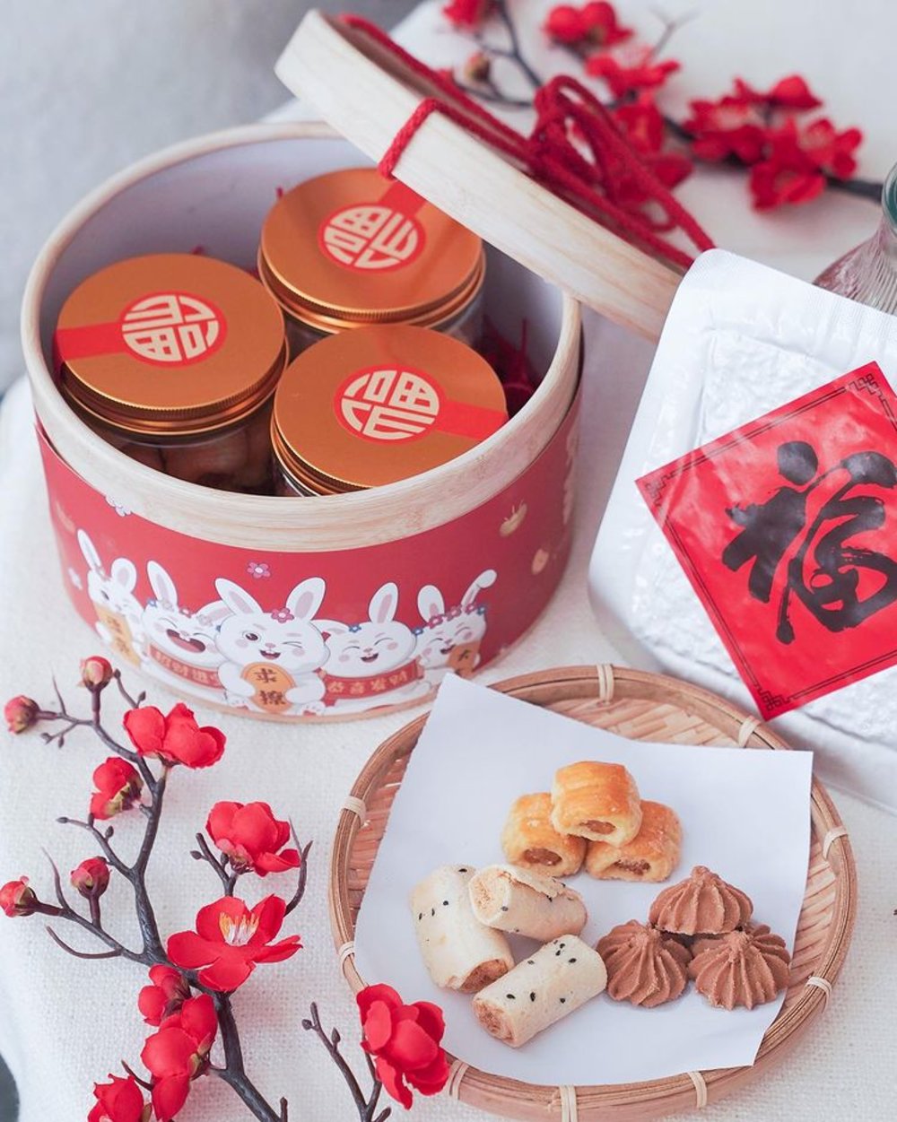 Sugar Fluff cny bak kwa gift set delivery 2023