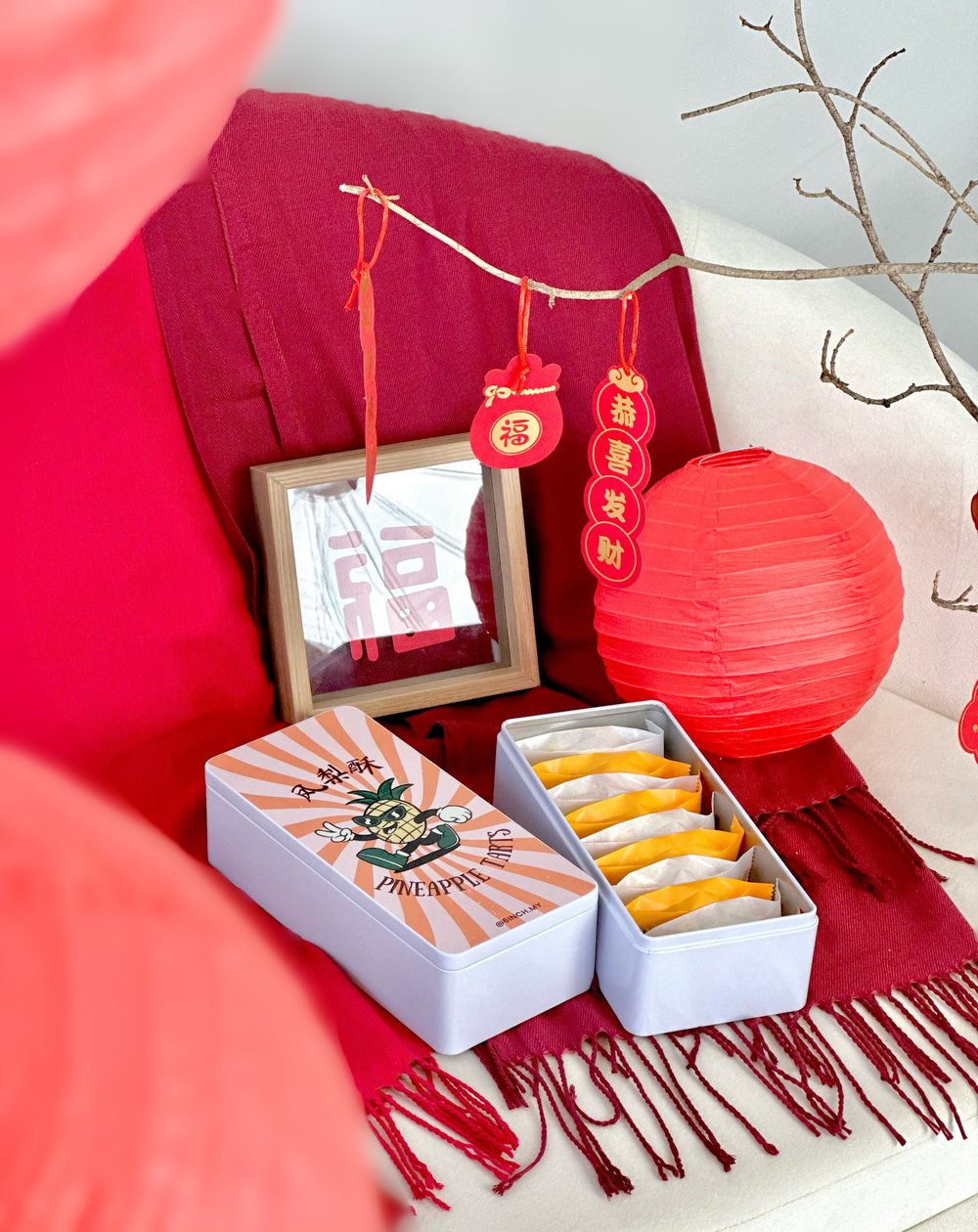 6 Inch Patisserie cny 2023 gift set delivery cookies