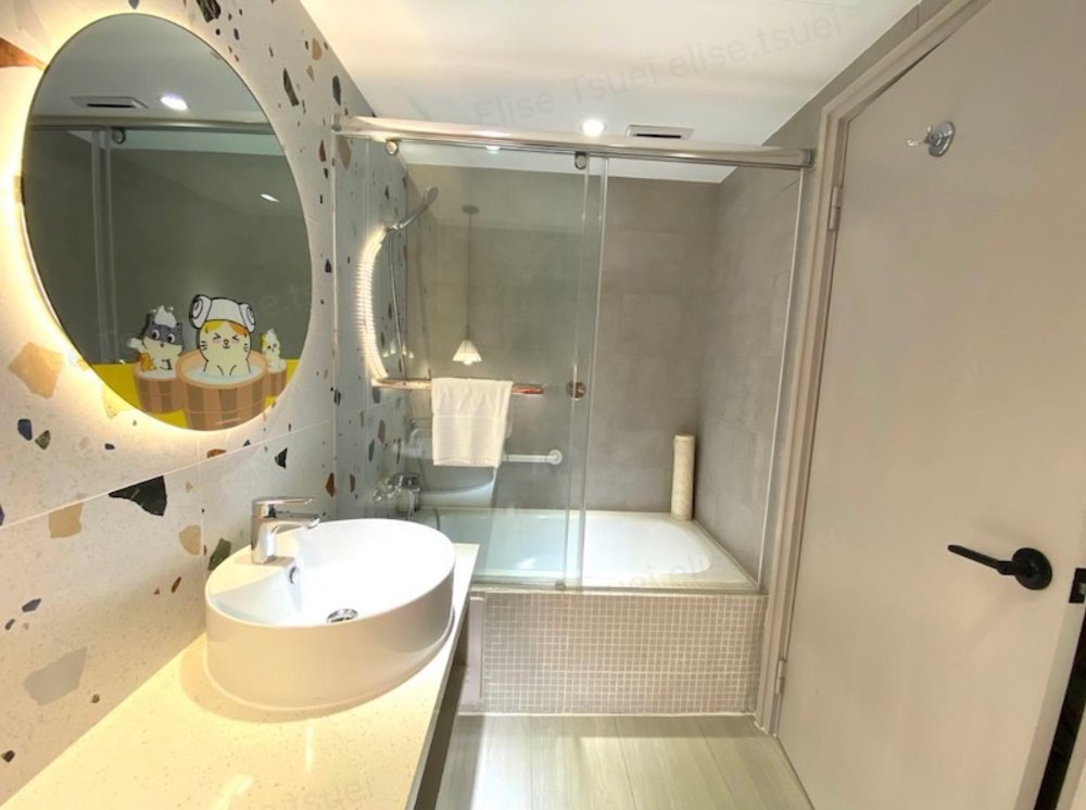 趣淘漫旅 皇阿瑪主題房豪華套房 廁所