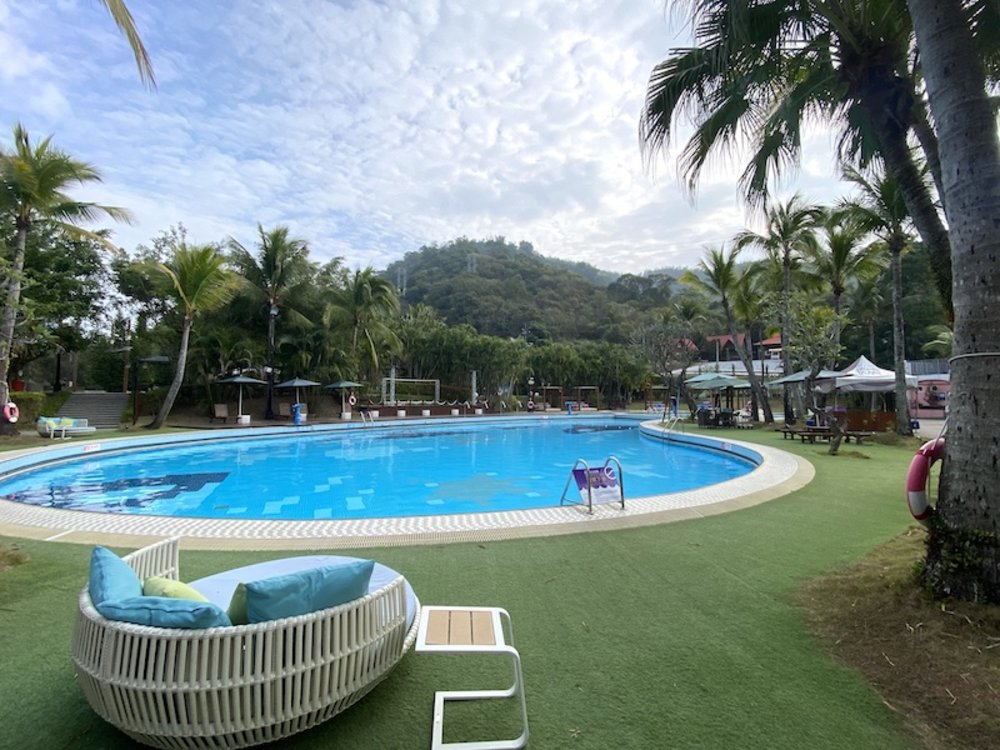 趣淘漫旅台南 戶外泳池