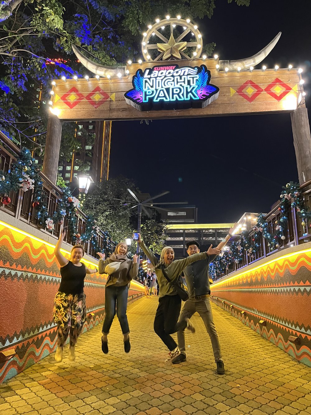 Sunway Lagoon Night Park best thing to do in KL at night