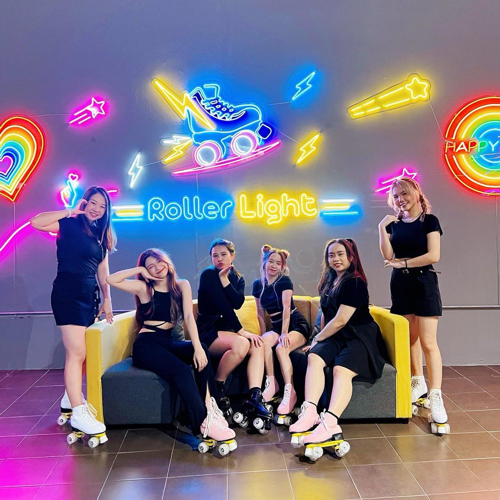 Roller Light in Wangsa Walk Mall indoor roller skating in KL