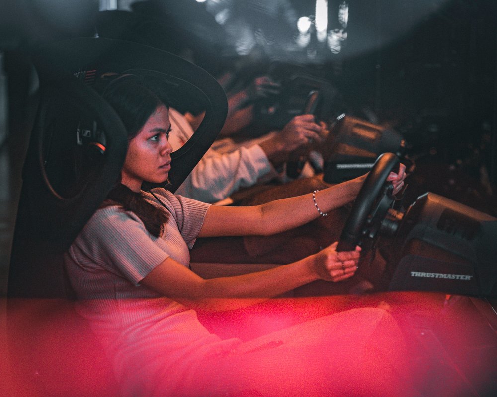 Racing simulation esports hub best place to visit at night in KL