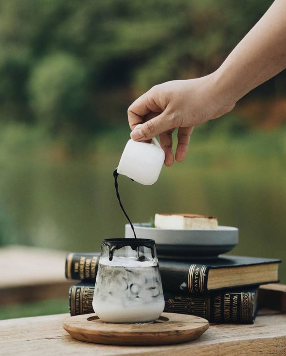 Black Latte | รูปภาพจาก facebook The Baristro At Ping River