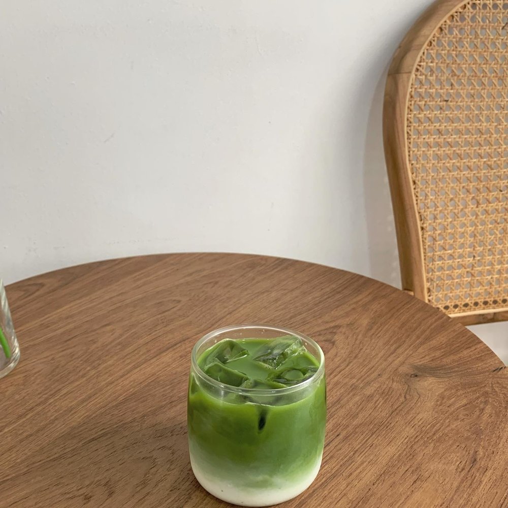 มัทฉะลาเต้ อีกเมนูที่ไม่ควรพลาดของ Transit Number 8 | รูปภาพจาก Transit Number 8