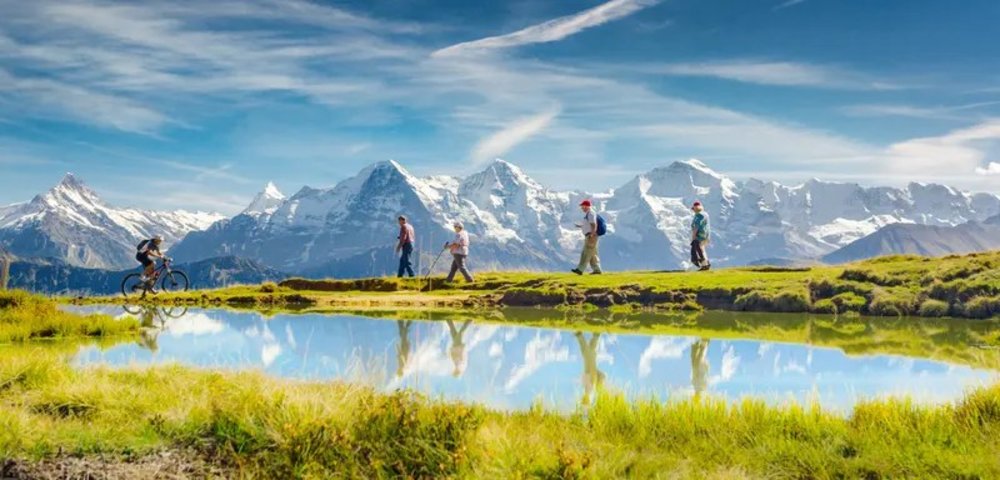 ทัวร์เมืองกรินเดลวัลด์และเมืองอินเตอร์ลาเคน จากเมืองซูริค